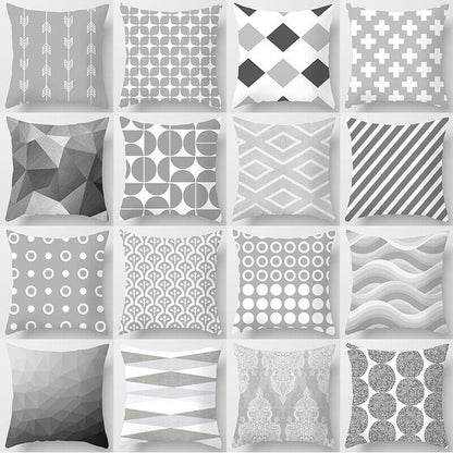 Soft Square Home Decor Pillow Cover 18