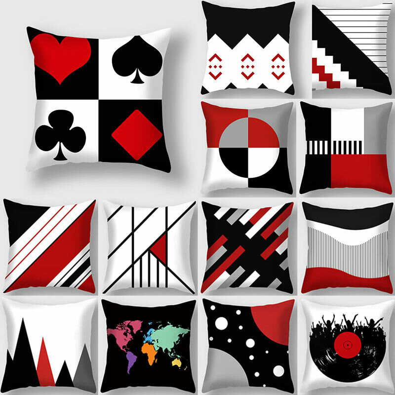 Soft Square Home Decor Pillow Cover 18