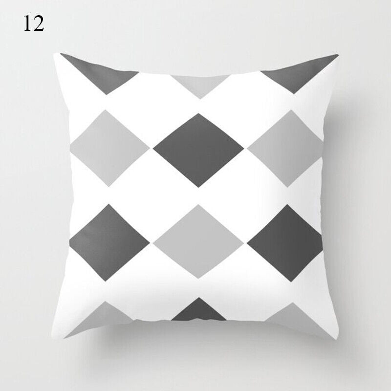 Soft Square Home Decor Pillow Cover 18