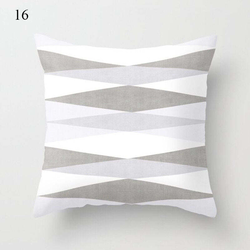 Soft Square Home Decor Pillow Cover 18