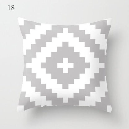 Soft Square Home Decor Pillow Cover 18