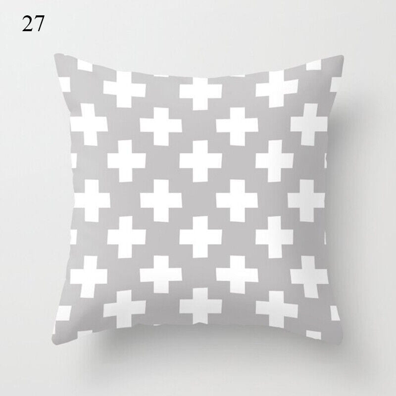 Soft Square Home Decor Pillow Cover 18