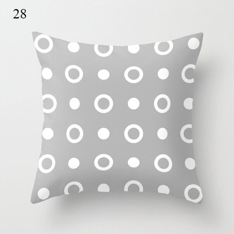 Soft Square Home Decor Pillow Cover 18