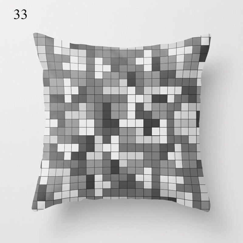 Soft Square Home Decor Pillow Cover 18