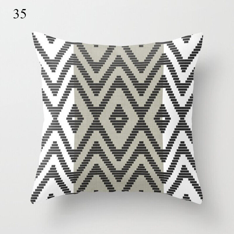 Soft Square Home Decor Pillow Cover 18