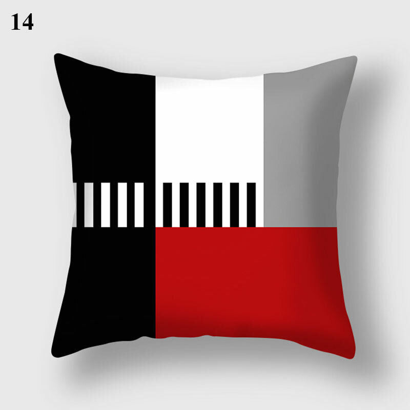 Soft Square Home Decor Pillow Cover 18