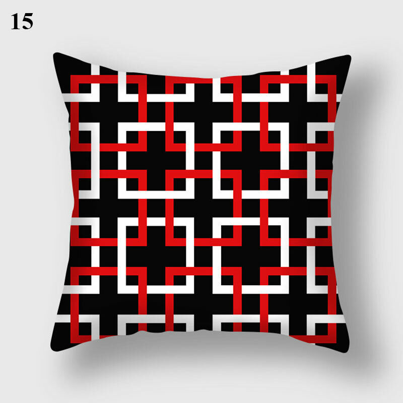 Soft Square Home Decor Pillow Cover 18