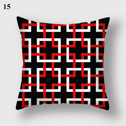 Soft Square Home Decor Pillow Cover 18