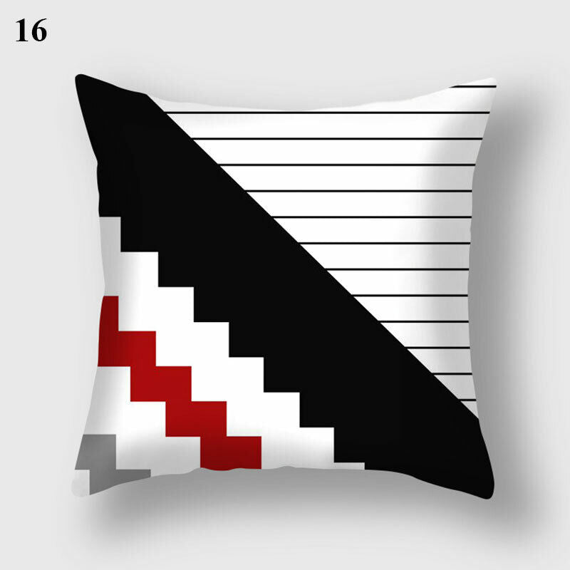 Soft Square Home Decor Pillow Cover 18