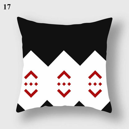 Soft Square Home Decor Pillow Cover 18