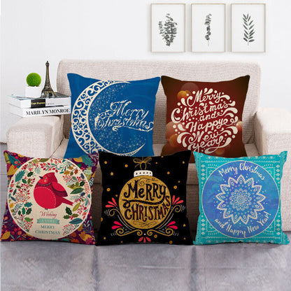 18 Inch Christmas Home Decor Sofa Pillow Cover