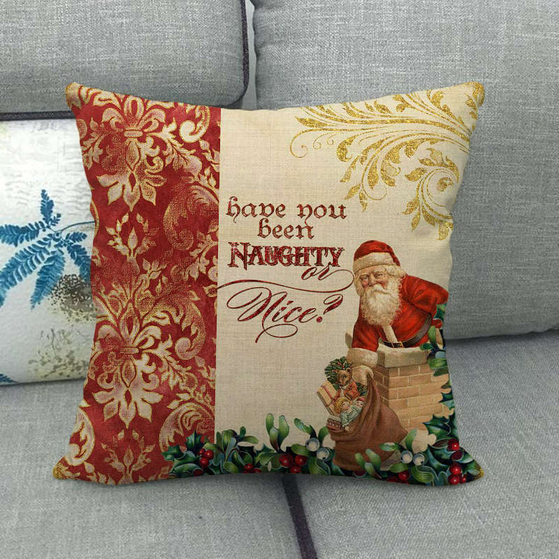 18 Inch Christmas Home Decor Sofa Pillow Cover