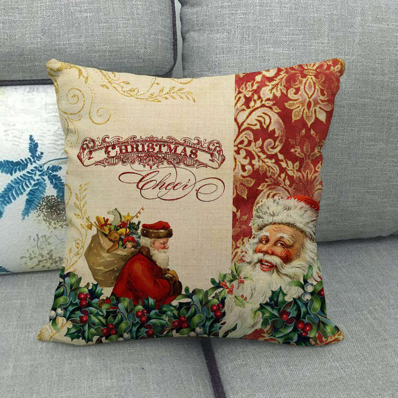 18 Inch Christmas Home Decor Sofa Pillow Cover
