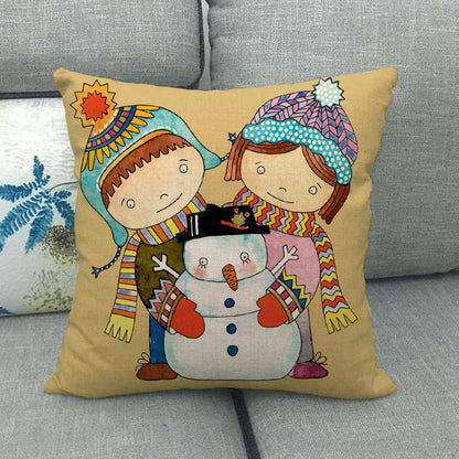 18 Inch Christmas Home Decor Sofa Pillow Cover