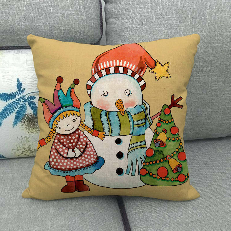 18 Inch Christmas Home Decor Sofa Pillow Cover