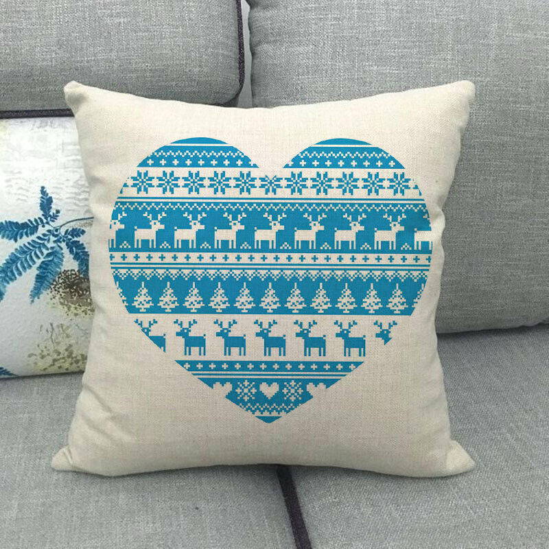 18 Inch Christmas Home Decor Sofa Pillow Cover