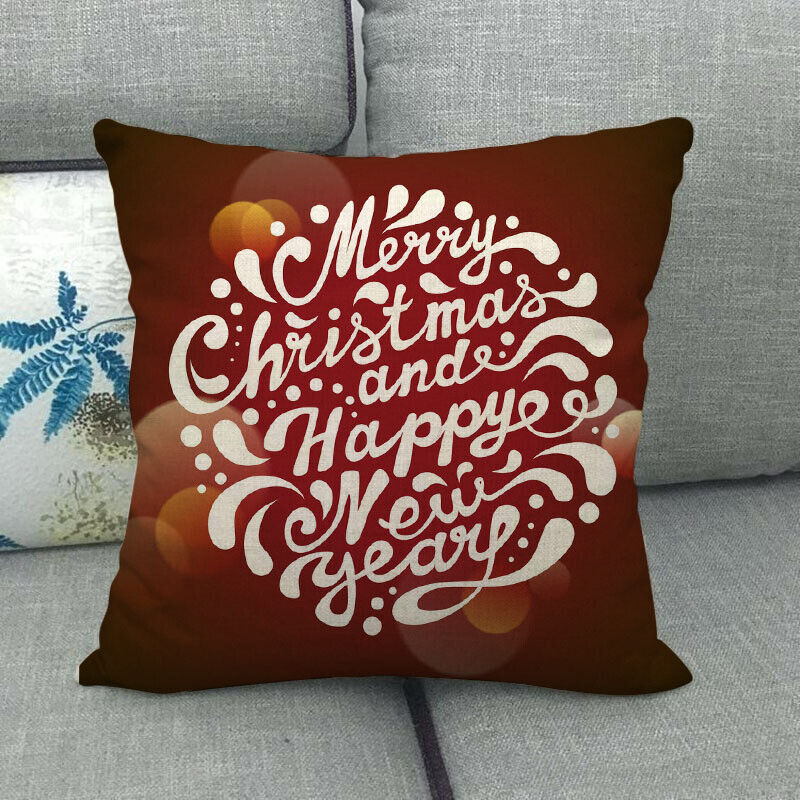 18 Inch Christmas Home Decor Sofa Pillow Cover