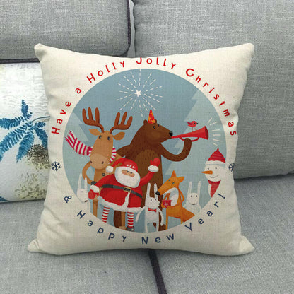 18 Inch Christmas Home Decor Sofa Pillow Cover
