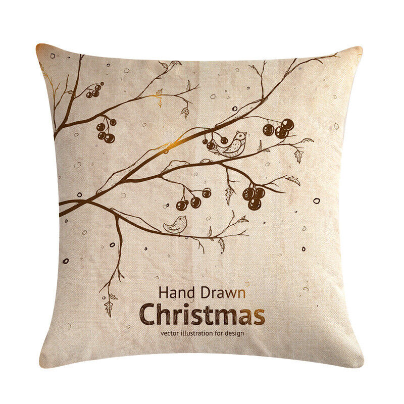 18 Inch Christmas Home Decor Sofa Pillow Cover