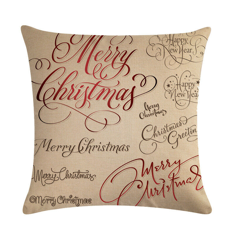 18 Inch Christmas Home Decor Sofa Pillow Cover