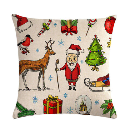 18 Inch Christmas Home Decor Sofa Pillow Cover
