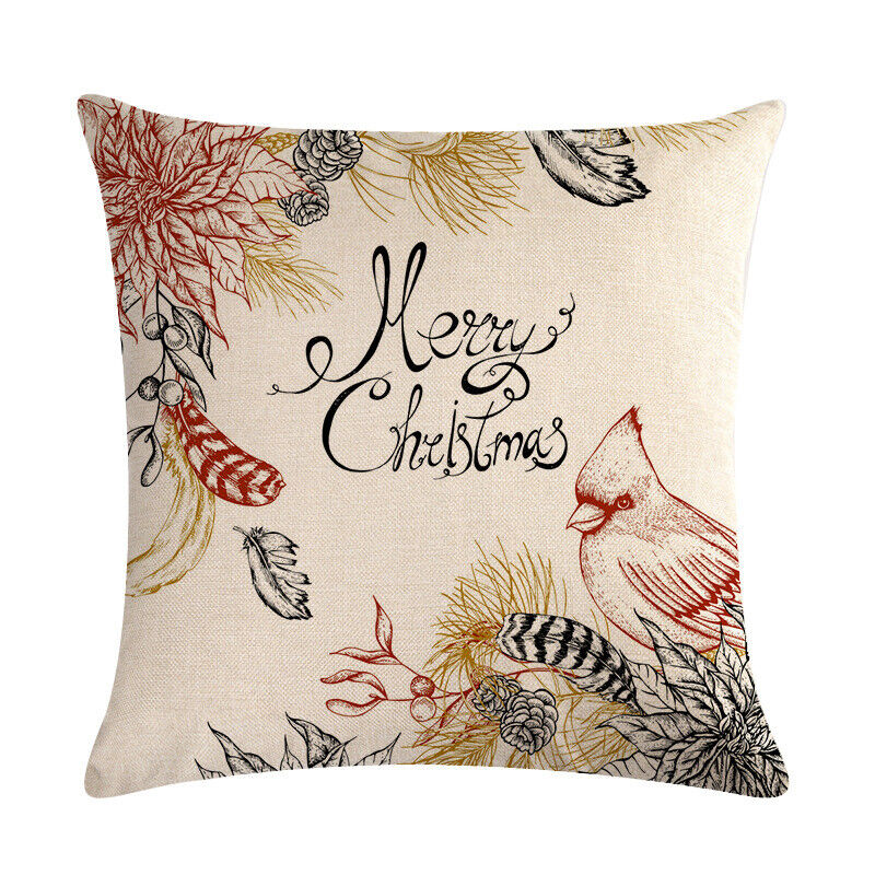 18 Inch Christmas Home Decor Sofa Pillow Cover