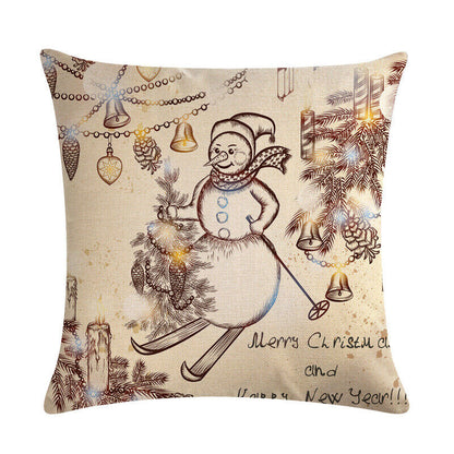 18 Inch Christmas Home Decor Sofa Pillow Cover