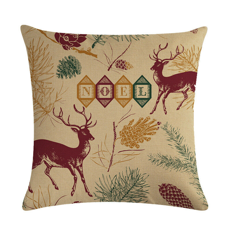 18 Inch Christmas Home Decor Sofa Pillow Cover