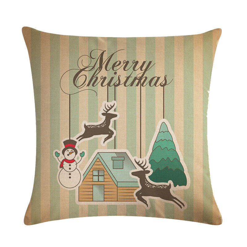 18 Inch Christmas Home Decor Sofa Pillow Cover
