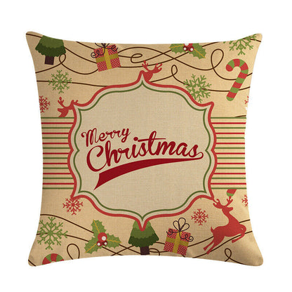 18 Inch Christmas Home Decor Sofa Pillow Cover