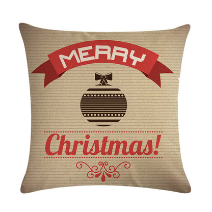18 Inch Christmas Home Decor Sofa Pillow Cover