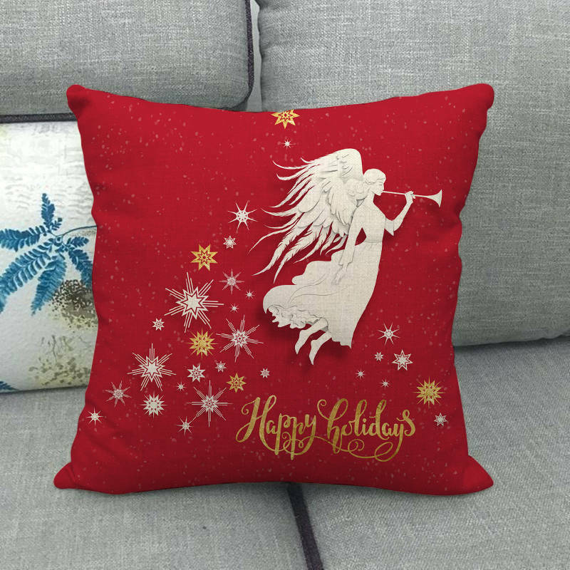18 Inch Christmas Home Decor Sofa Pillow Cover