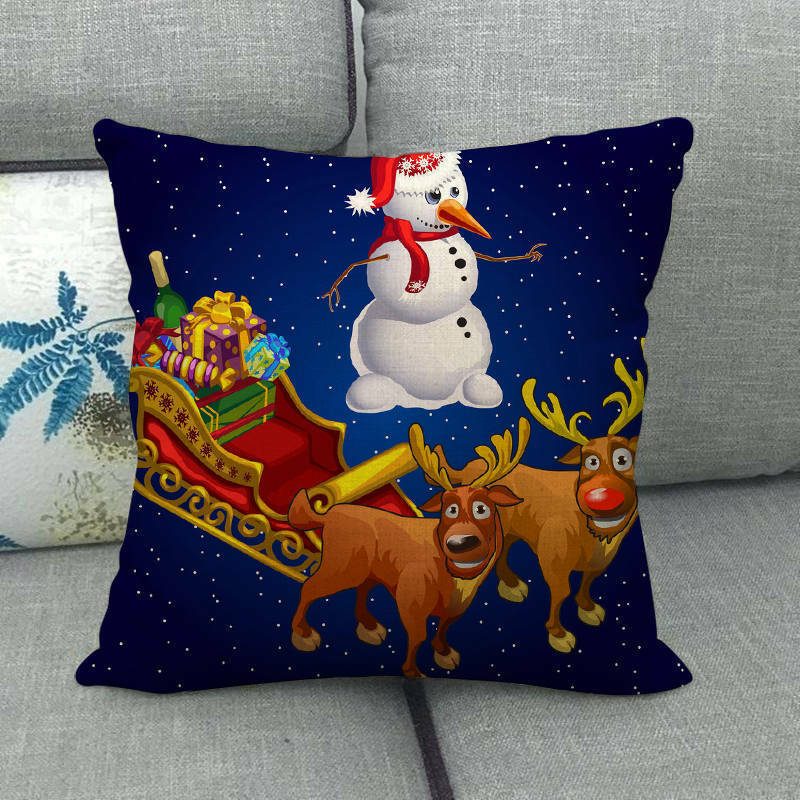 18 Inch Christmas Home Decor Sofa Pillow Cover