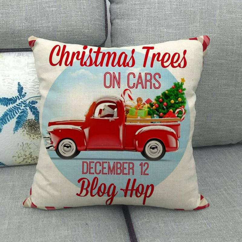 18 Inch Christmas Home Decor Sofa Pillow Cover