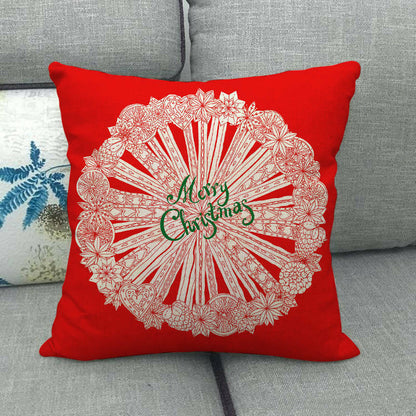 18 Inch Christmas Home Decor Sofa Pillow Cover