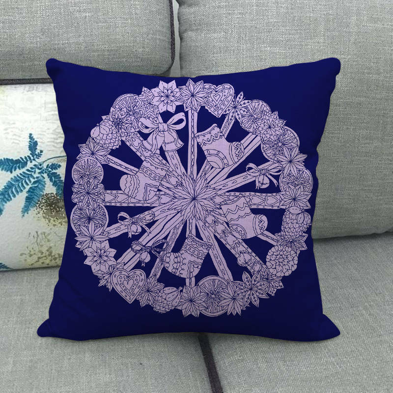 18 Inch Christmas Home Decor Sofa Pillow Cover