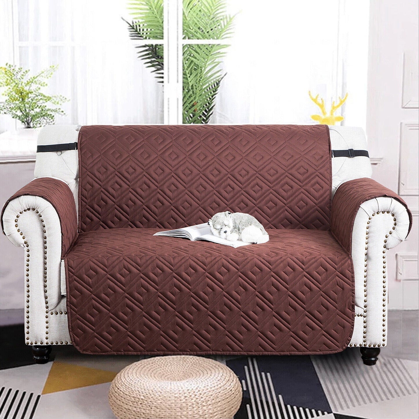 Waterproof Pet Proof Sofa Covers 1/2/3 Seater Set