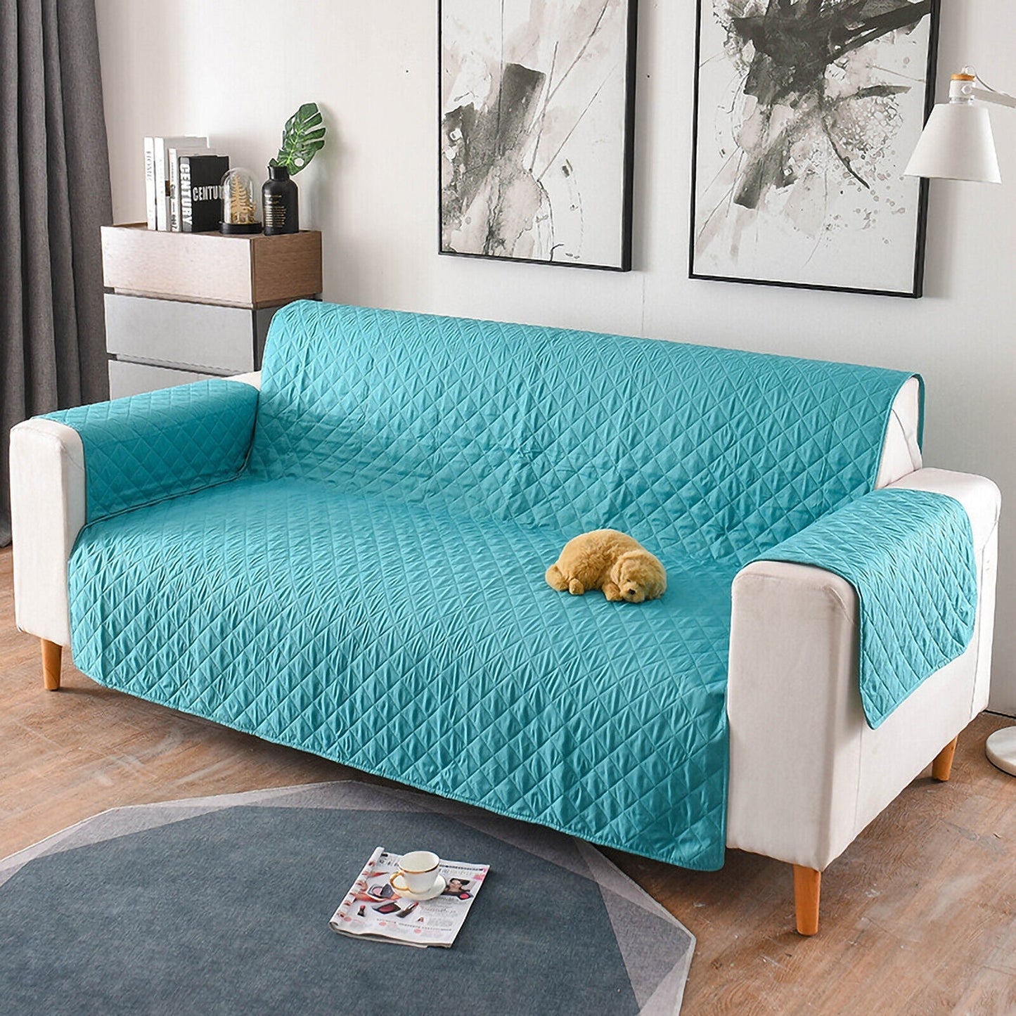 Waterproof Pet Furniture Cover Quilted Sofa Protector
