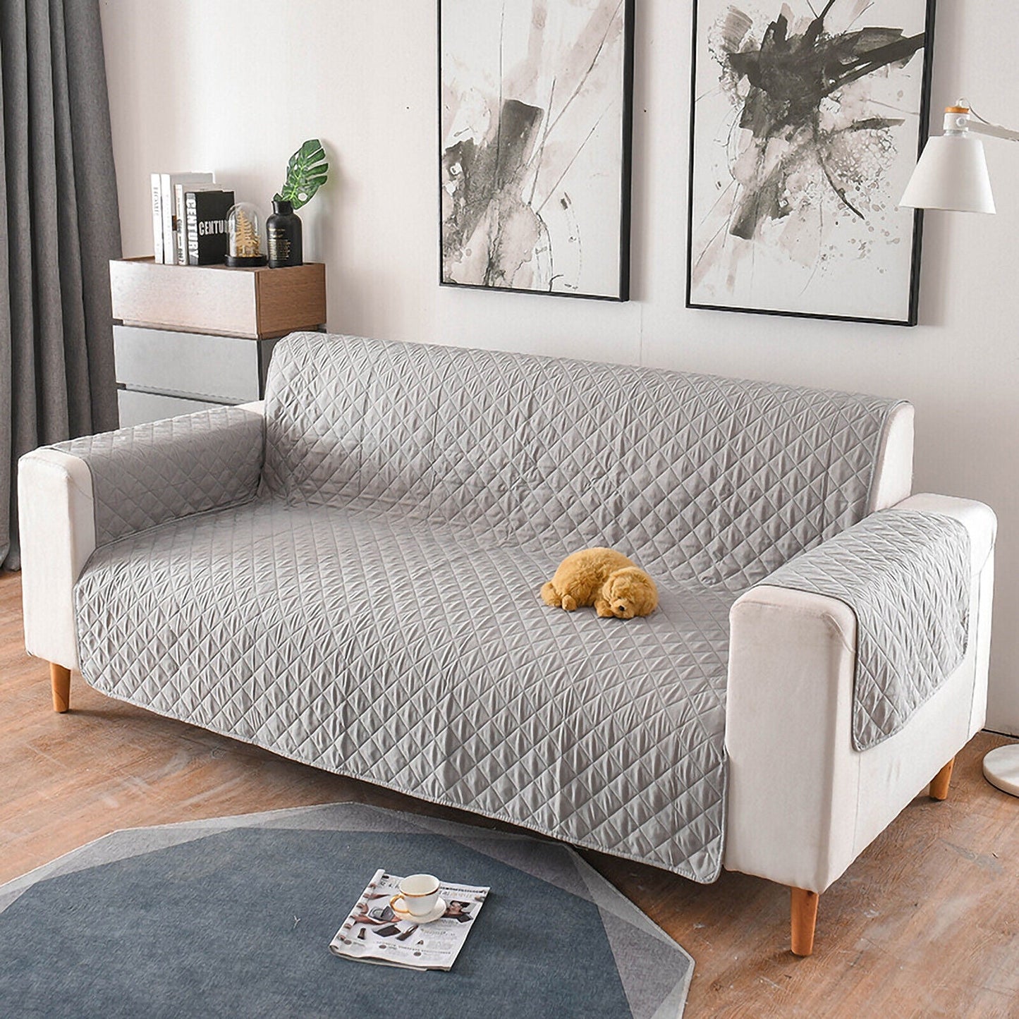 Waterproof Pet Furniture Cover Quilted Sofa Protector