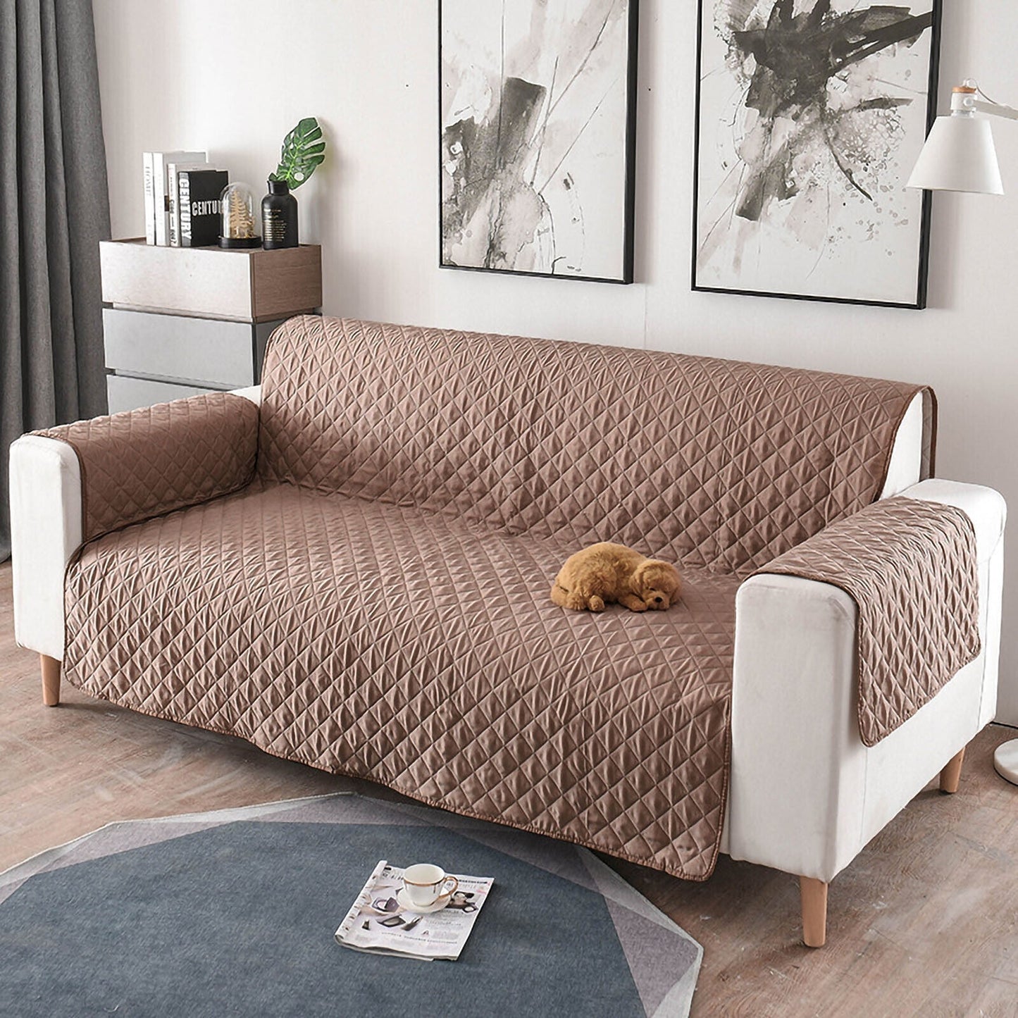 Waterproof Pet Furniture Cover Quilted Sofa Protector