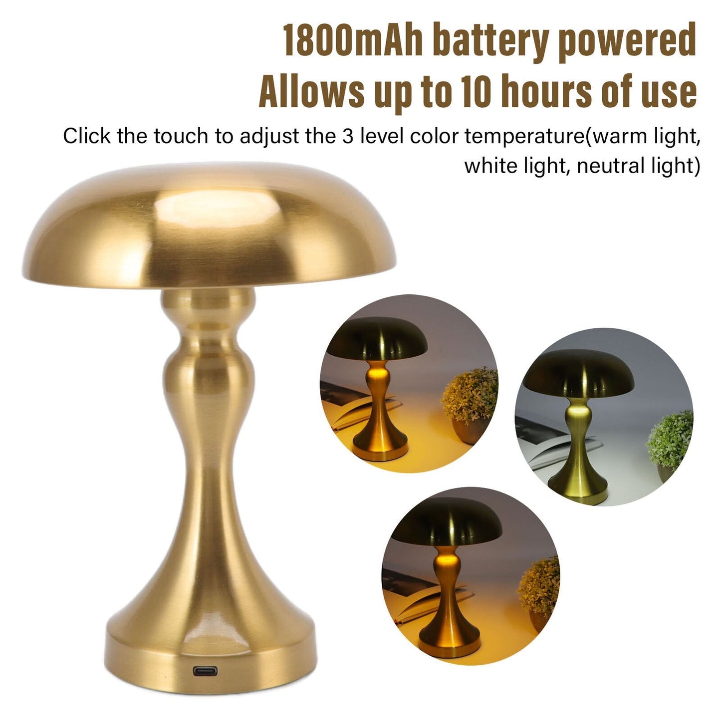 Stylish Dutch Floral Desk Lamp