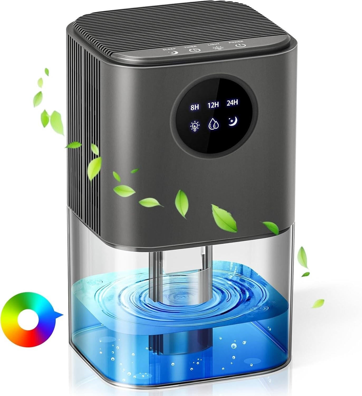 Compact Dehumidifier For Home And Bath