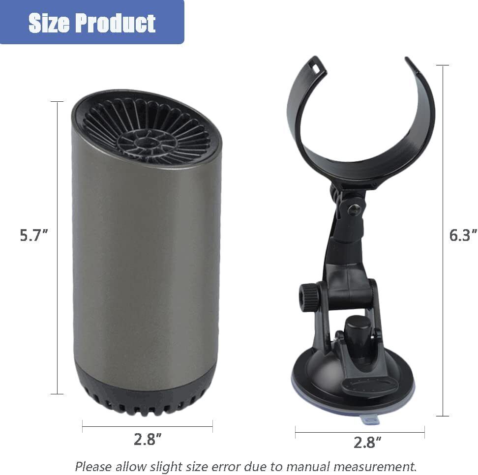 Compact Auto Heating Fan