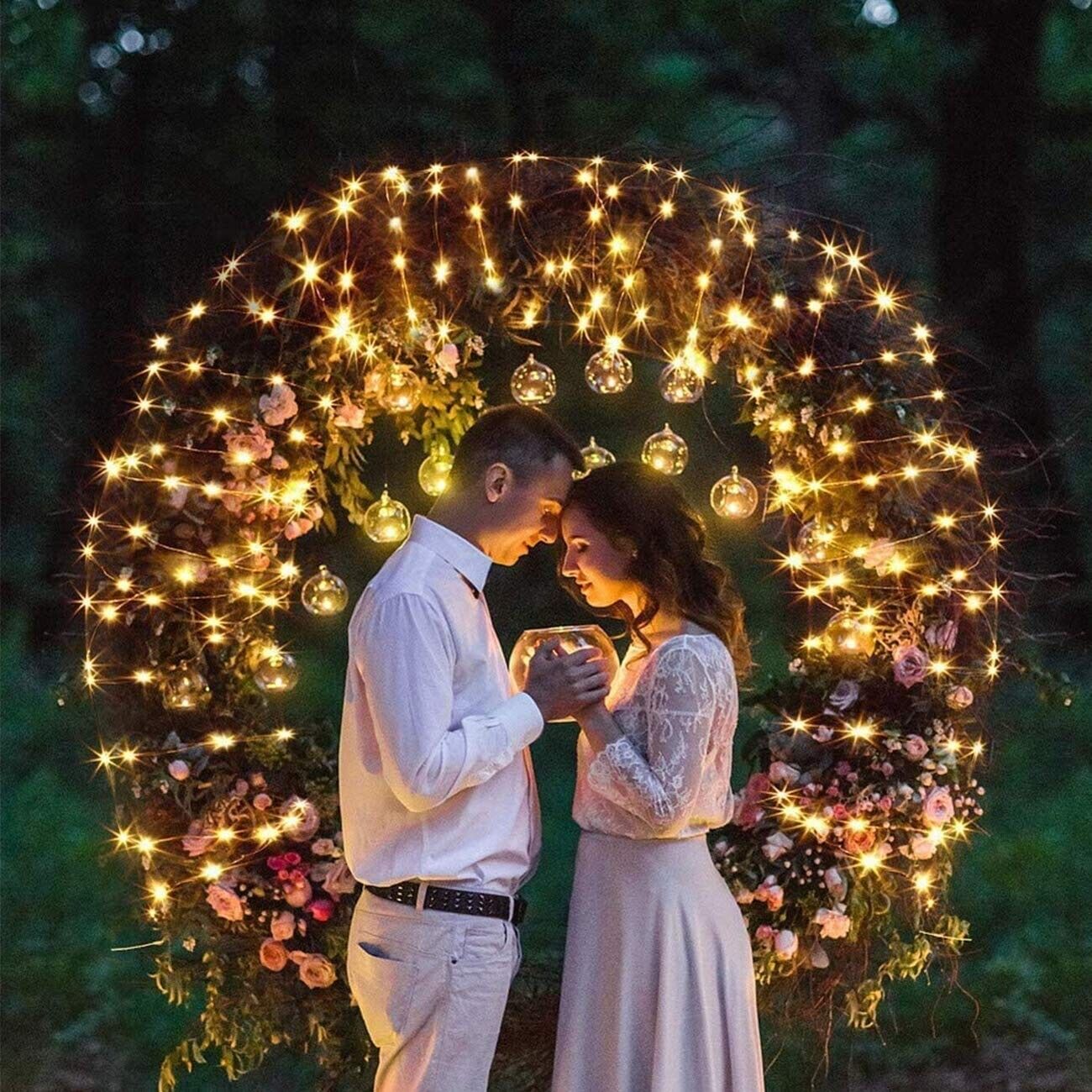 Outdoor Solar Powered Fairy String Lights Waterproof LED