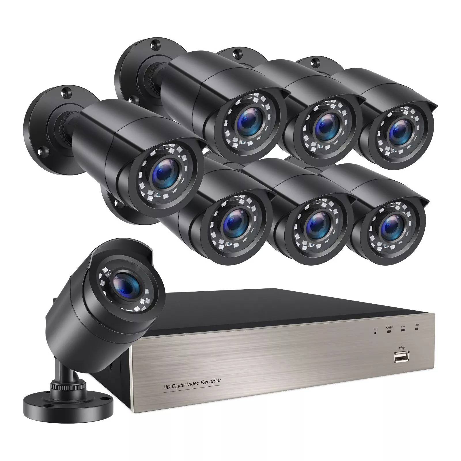 Wireless Home Surveillance Camera System with Night Vision - Befez