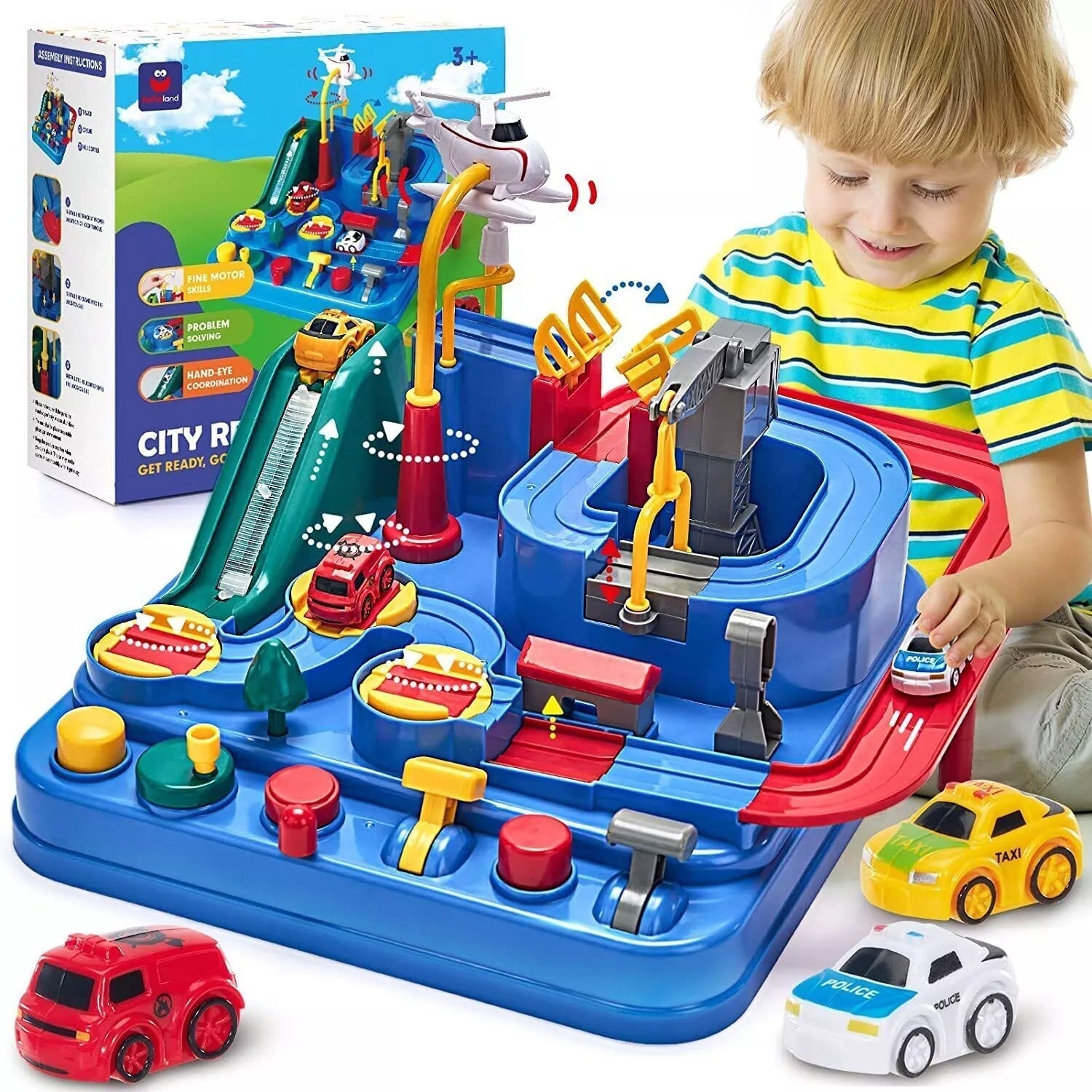 Fun Car Racing Toy Set For Children - Befez