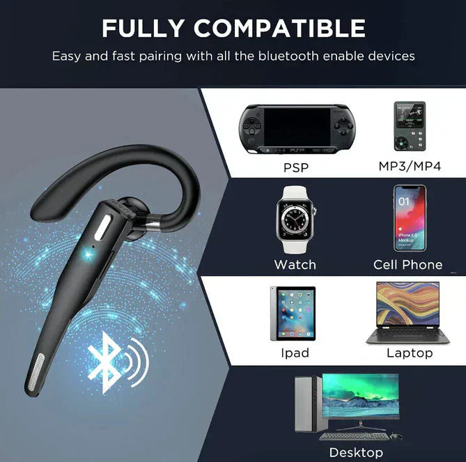 Befez Wireless Bluetooth 5.1 Noise Cancelling Headphones
