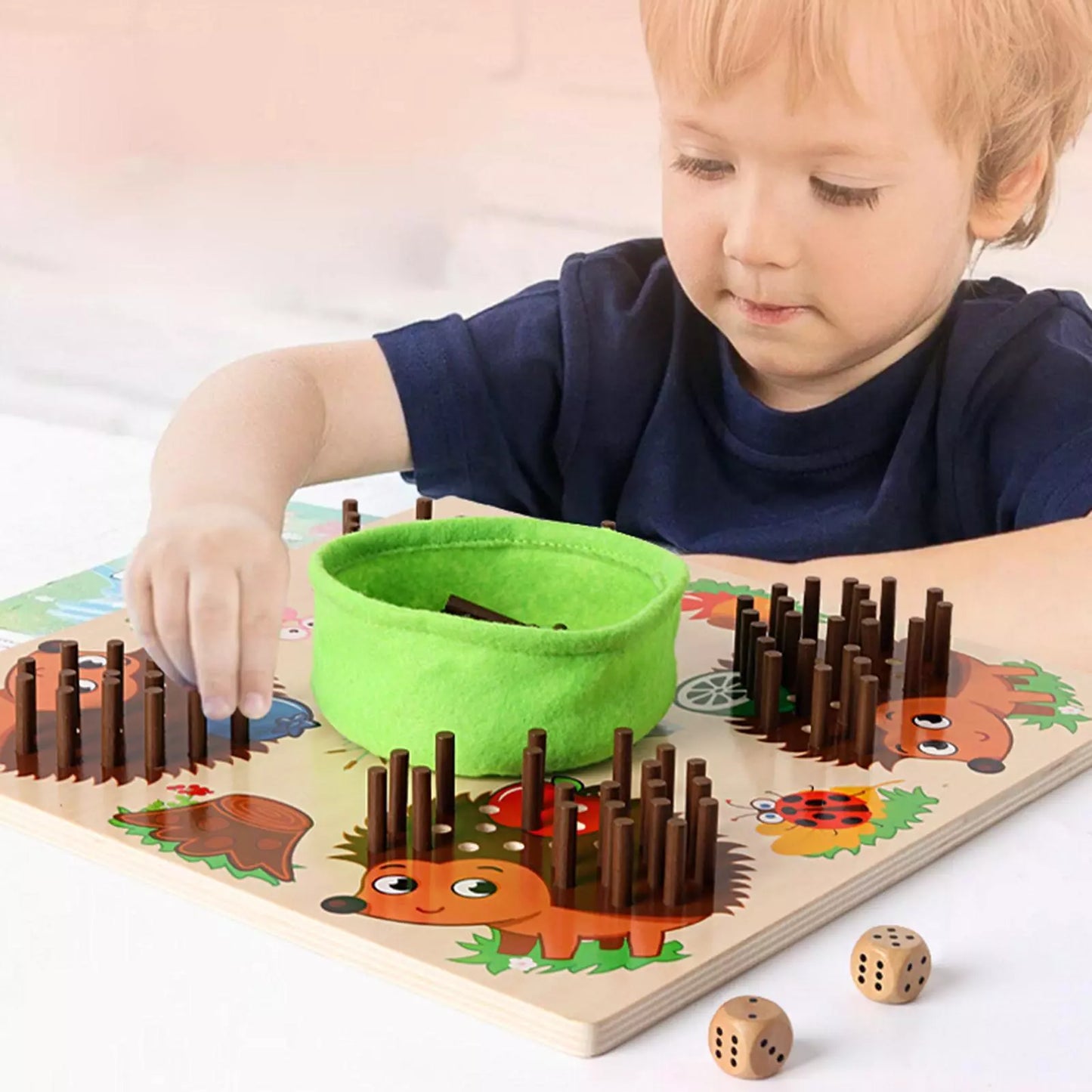 Educational Sensory Toy Hedgehog Learning Set