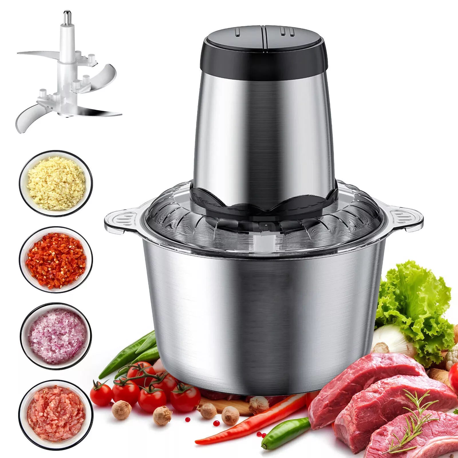 Easy 2L Electric Food Processor - Befez
