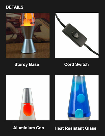 Colorful Lava Table Lamp